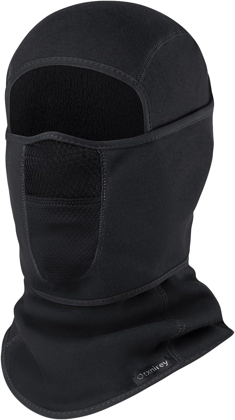 Windproof Fleece Balaclava Ski Mask for Men & Women – Breathable Design