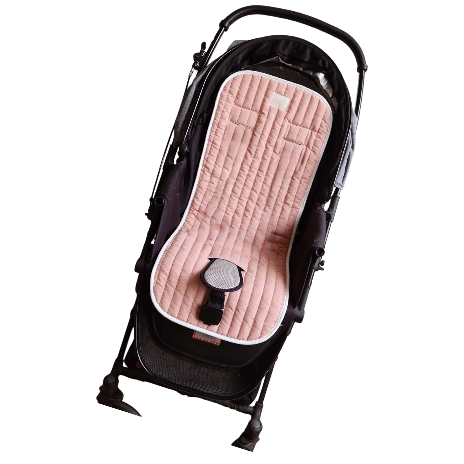 Soft Cotton Pram Pad with Breathable Design & General Baby Pram Seat Cushion Upgrades for Baby Washable Pushchair Mat