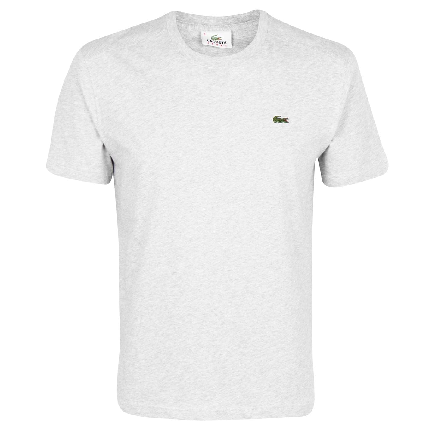 Lacoste Herren T-Shirt Rundhals TH2038, Männer Basic Tshirt,Tee,Regular Fit,Grau,11 (6XL)