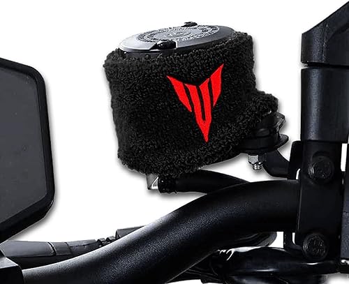 Miniatura 5 de MOWOK Compatible con Yamaha MT 09 mt09 TRACER 9 GT 9gt 2021 2022 todos los años cubierta de depósito de líquido de frenos de motocicleta llavero de
