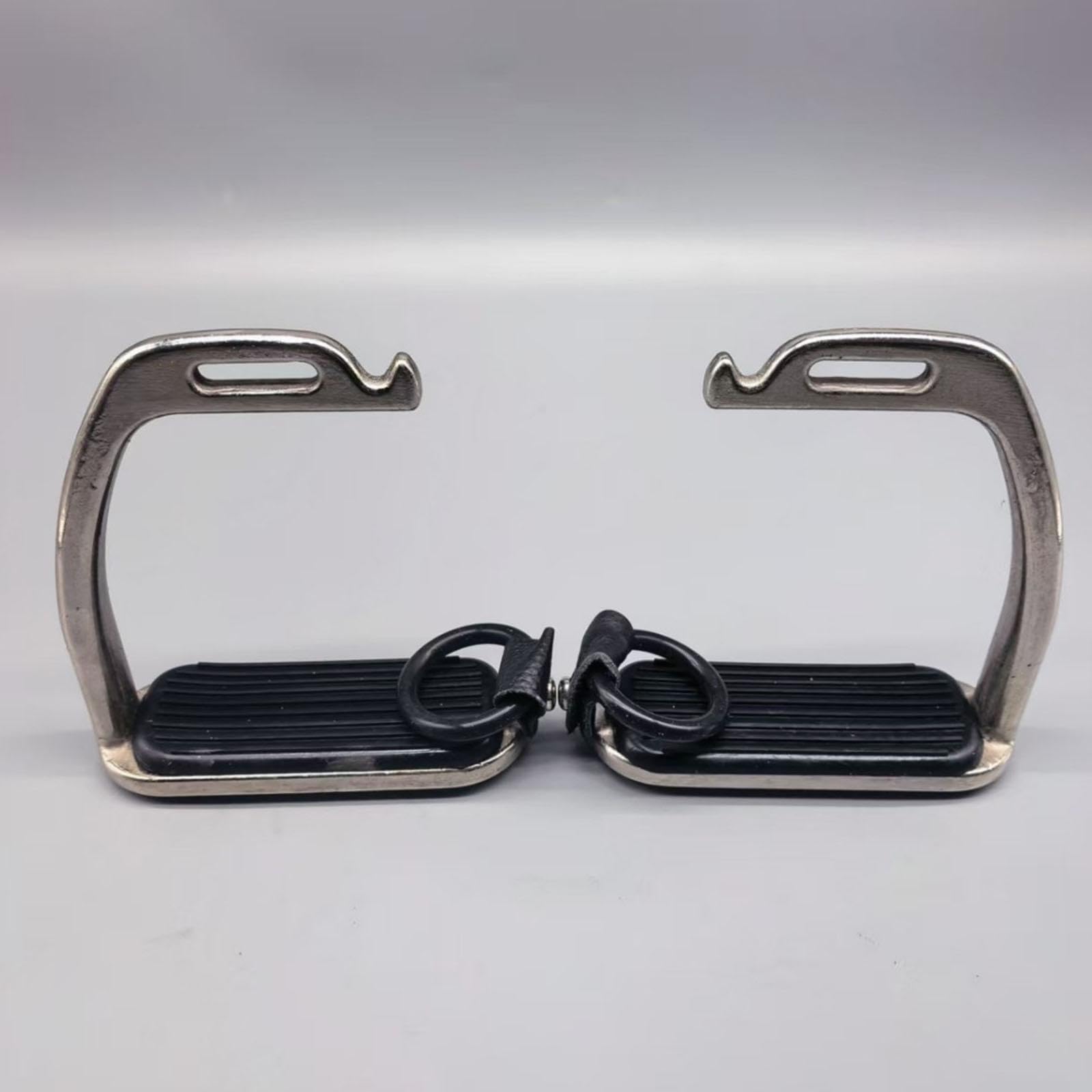 Estribos para Caballo con Diseño Ergonómico Herramienta de Montar Resistente Accesorio con Base Antideslizante Equipo Ecuestre Seguro Adecuado para