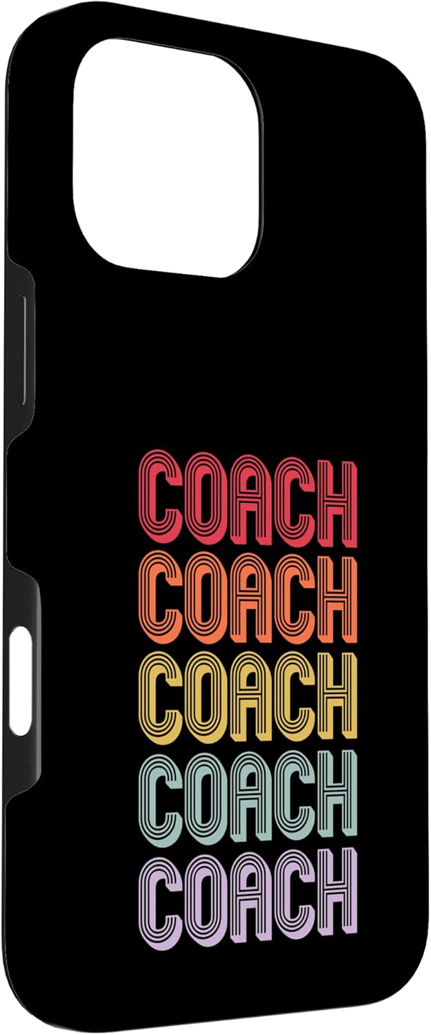 Coach Case for iPhone 16 Pro Max
