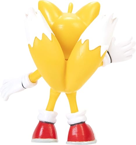 Miniatura 5 de Sonic The Hedgehog Figura de acción de 2.5 pulgadas, juguete coleccionable de cola moderna para niños de 3 años en adelante