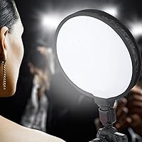 Vista 3 de Difusor Softbox, difusor de luz plegable de 15.7 pulgadas, difusor de flash de anillo multifunción, caja de luz para paraguas para accesorios