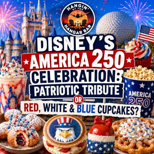 Disney's America 250 Celebration: Patriotic Tribute or Red, White & Blue Cupcakes?