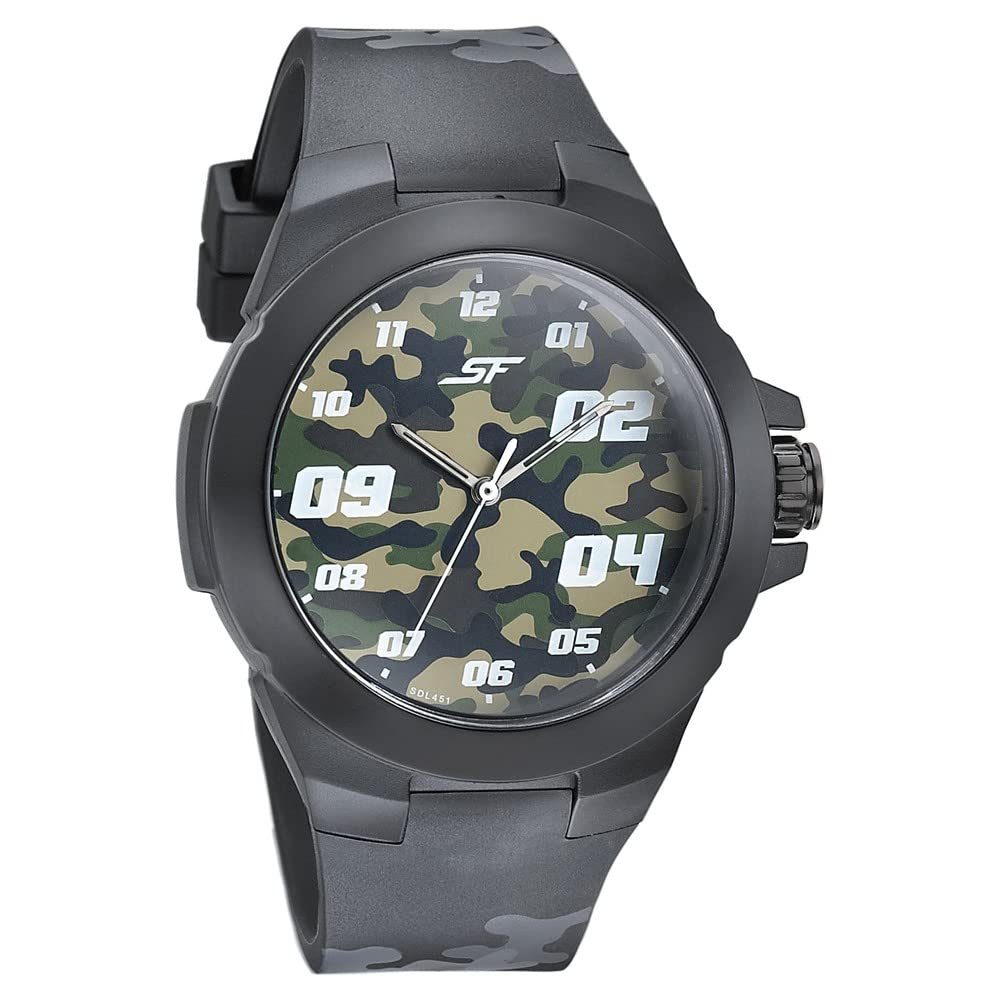 SF Turbo Quartz Analog Multicoloured Dial PU Strap Watch for Men-NP77114PP02W (B0BS3N3KDV) Amazon Price History, Amazon Price Tracker