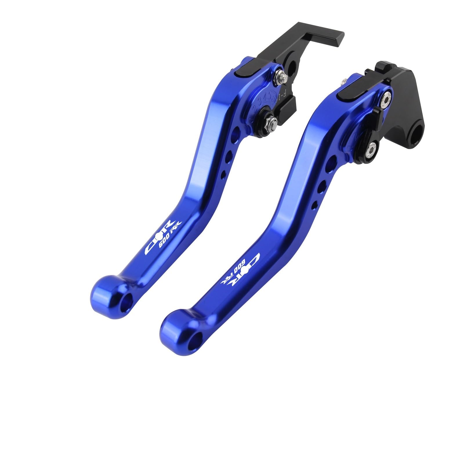 ZDGxfhSRH Motorcycle Brake Clutch Levers Motorcycle Accessories Short Brake Clutch Lever Handles for Ho&n&da CBR600RR 2003 2004 2005 2006(Blue)