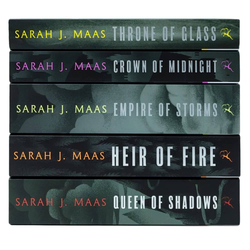Throne Of Glass Series Collection 5 Books Set By Sarah J