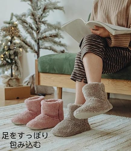 ZAHADA ルームシューズ 冬 ボアスリッパ の商品画像 2