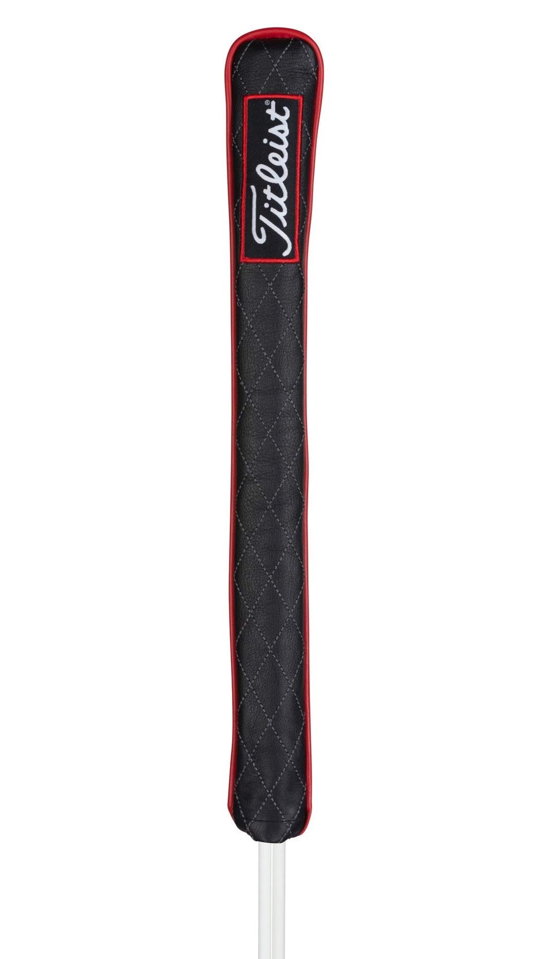 Titleist Jet Black Alignment Stick Headcover, Black/Red