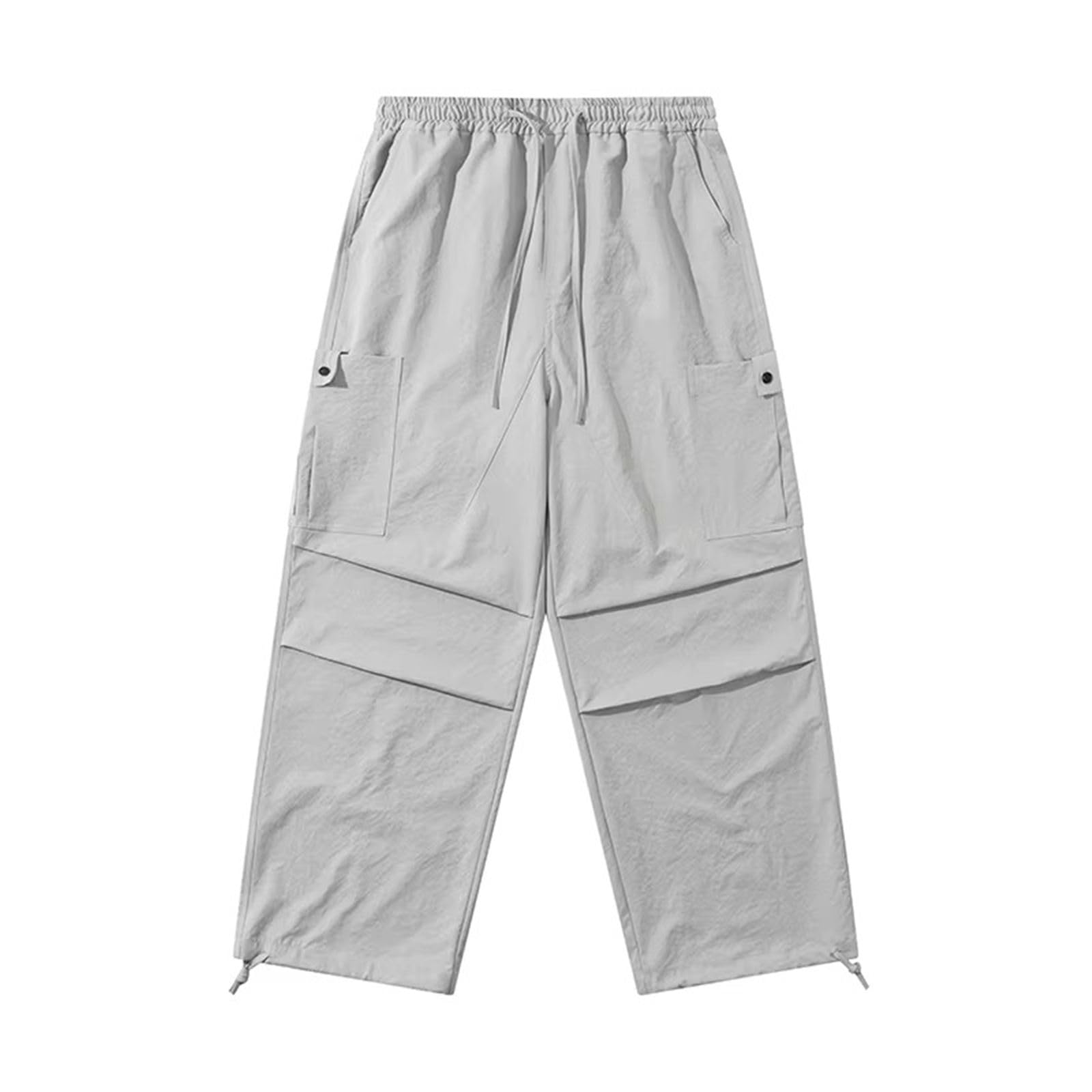 Pantalones de Carga bolsudos Deportivos para Hombre, Pantalones Unisex Holgados Casuales callejeros