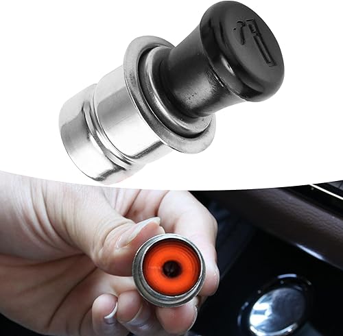Miniatura 1 de 1 enchufe de montaje de encendedor de cigarrillos de automóvil con calefacción, 1.7 pulgadas x 0.7 pulgadas, repuesto de encendedor de cigarrillos