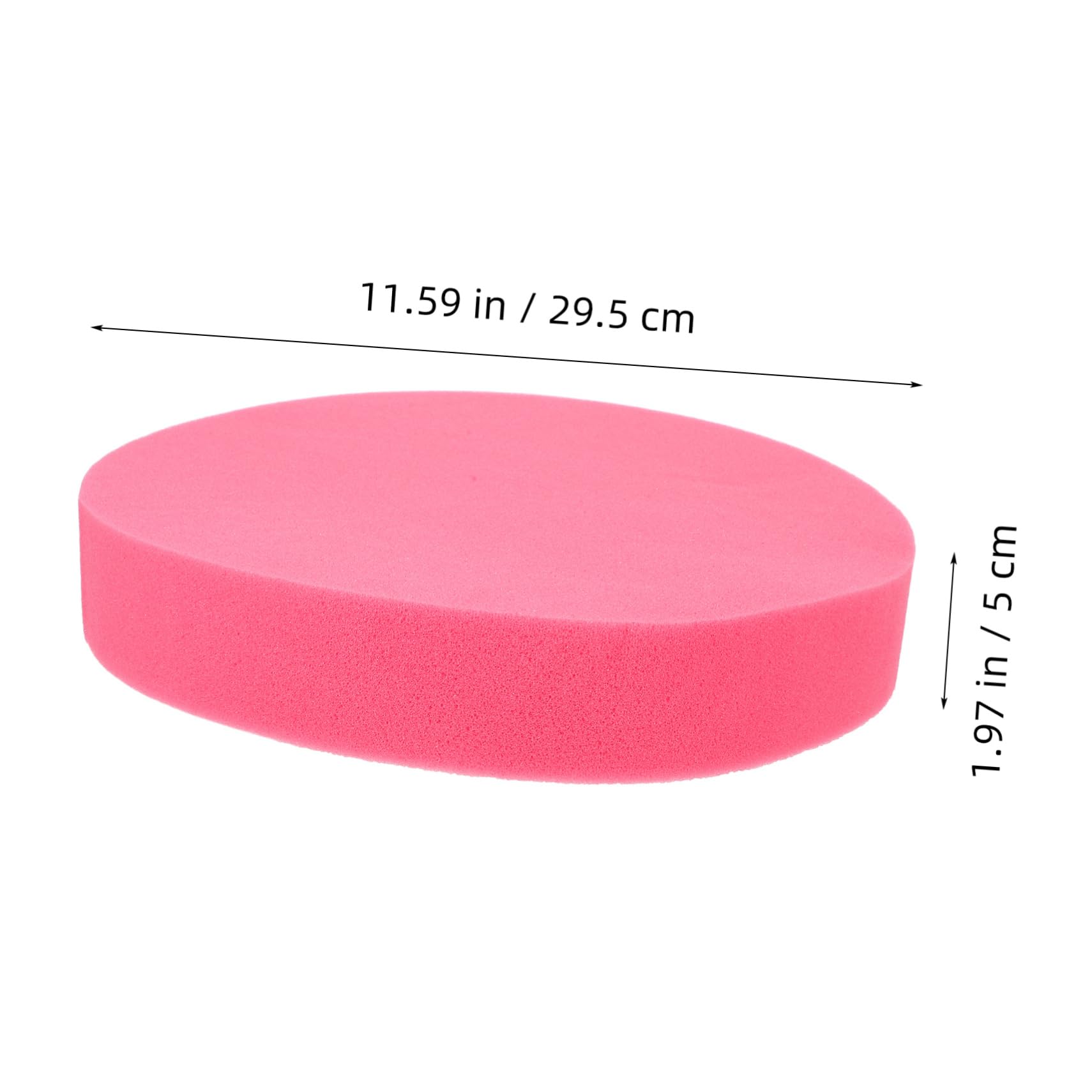 IWOWHERO Soft Round Foam Mat for Crafting and Pottery Sponge Pad for Comfortable Handwork Stable Support for Ceramic Items Versatile Use Various Shapes and Applications