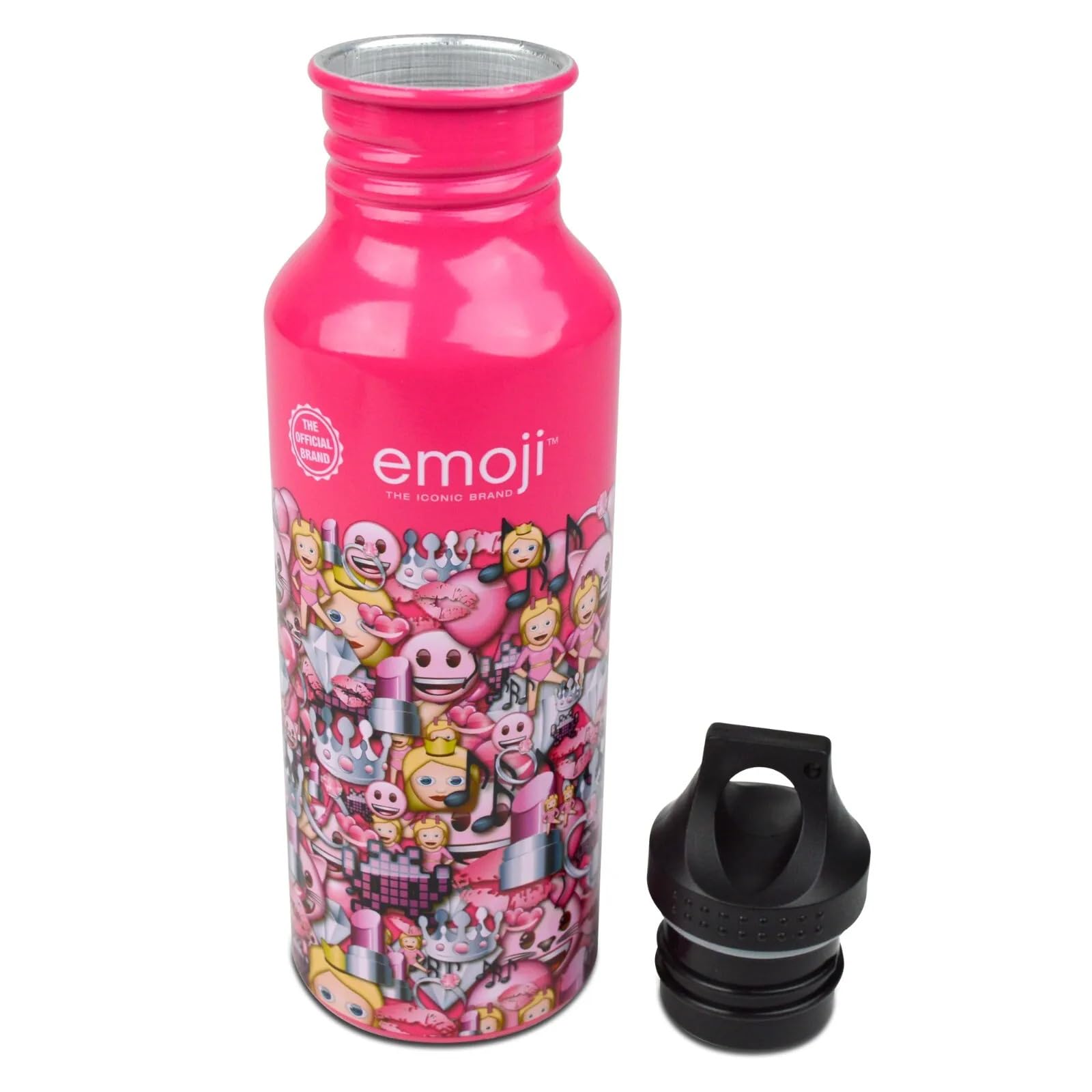 Emoji Water Bottle EMWB002 (pink) - Image 2
