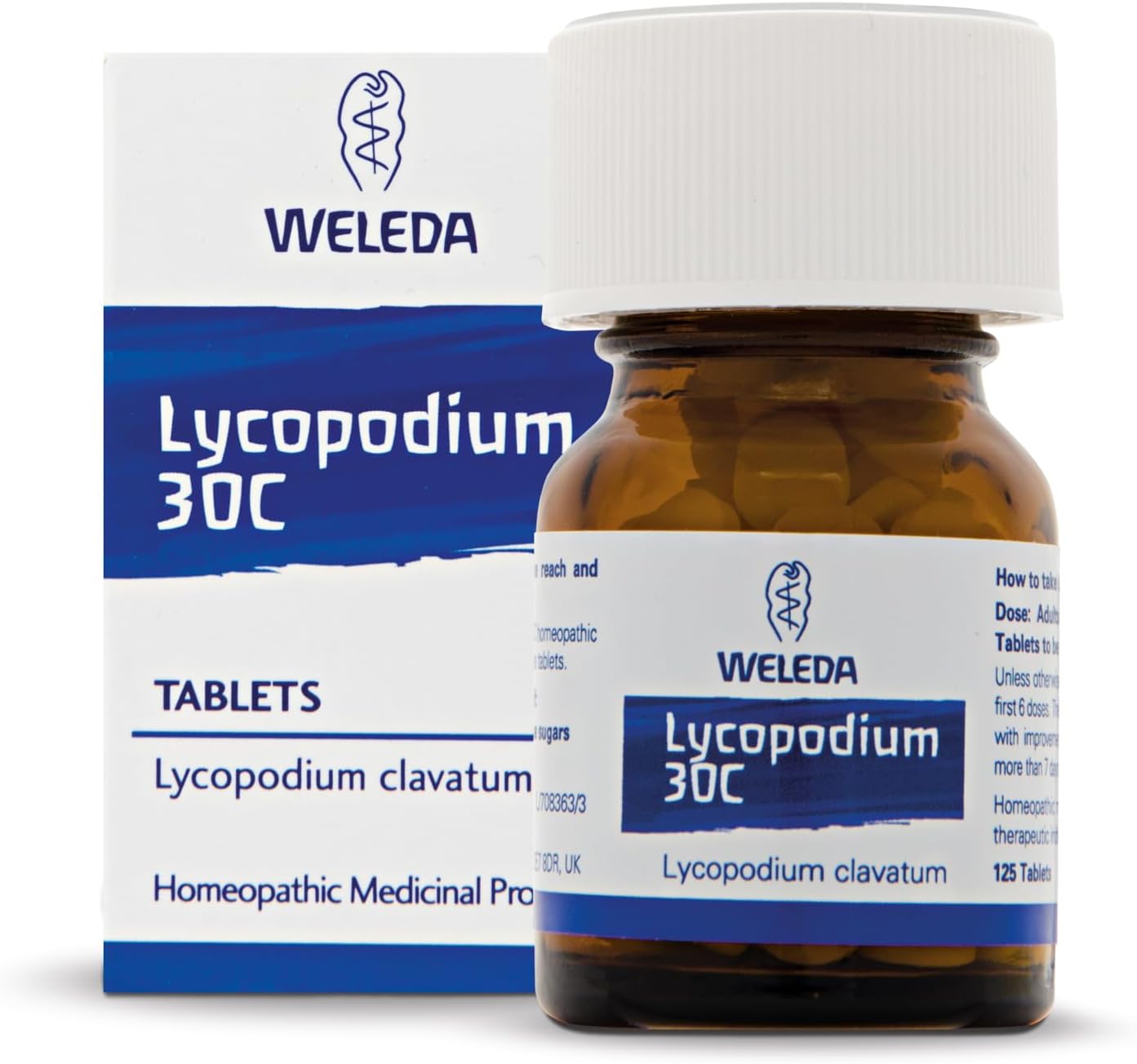Weleda Lycopodium 30C, Pack of 125 Tablets