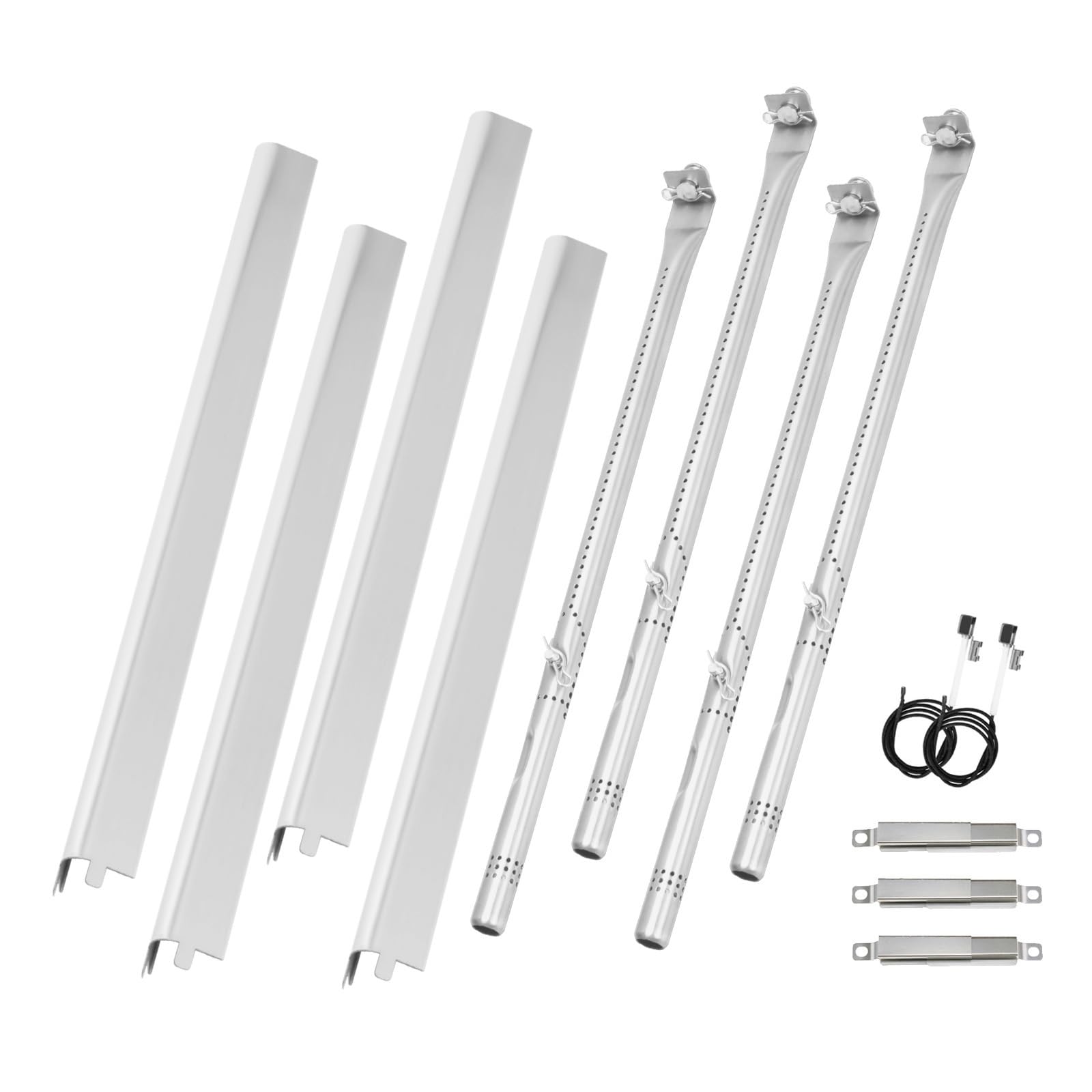 Grill Burner and Heat Plate for Charbroil Performance 4-Burner 463352521