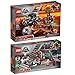 Produktbild Lego Jurassic World 2er Set 75932 75929 Jagd auf den Velociraptor + Carnotaurus - Flucht in der Gyrosphere