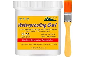 Invisible Waterproofing Rubber Coating: 2.2lb Sealant for Countless Surfaces