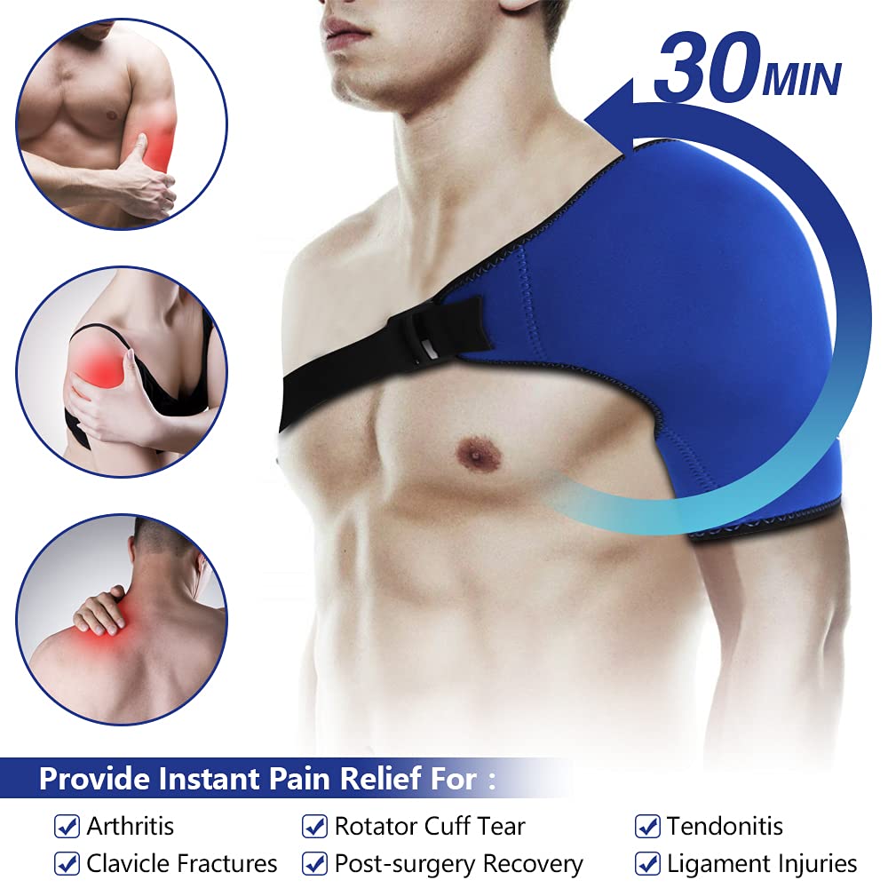 Hilph®Ice Pack for Shoulder Rotator Cuff Injuries, Reusable Shoulder