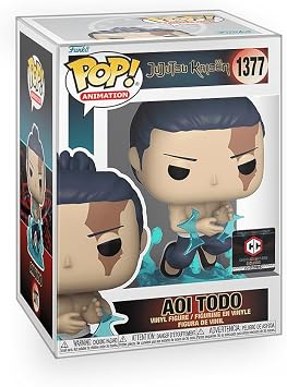 Epic Collectibles Pop Anime Jujutsu Kaisen JJK - Aoi Todo Exclusive Vinyl Figure Bundled with Box Protector Compatible for Funko