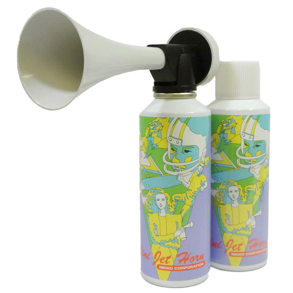Amazon.co.jp: ニッコー ミニジェットホーン セット 【ボンベ2本＋