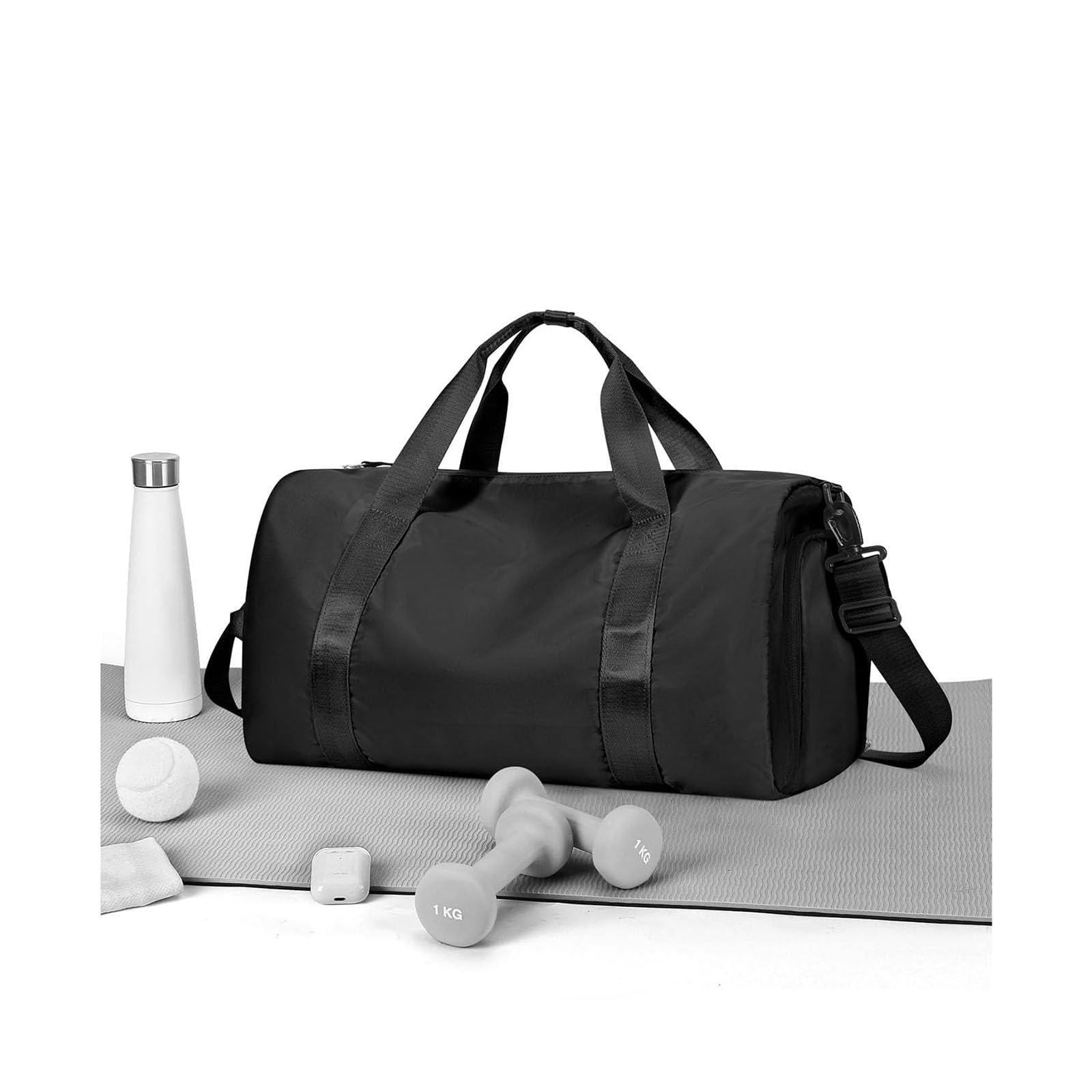 HYC00 Bolsa Gimnasio Deportiva Mujer Hombre Bolsa de Deporte Grande Bolso de Gimnasio con Compartimento Zapatos y Pocket Wet Bolsa Fitness Bolsas de Deporte de Mujer Sports Gym Bag Hospital Holdalls — view 19