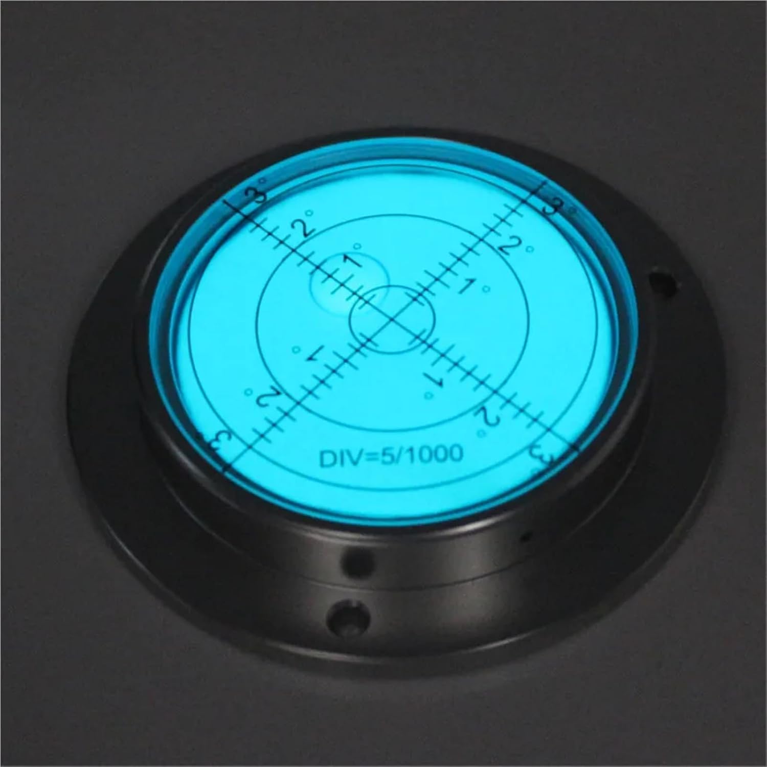 Night vision function Metal Level Bubble Luminous Bubble Levels Size 80 * 2 * 15mm(No Cover)