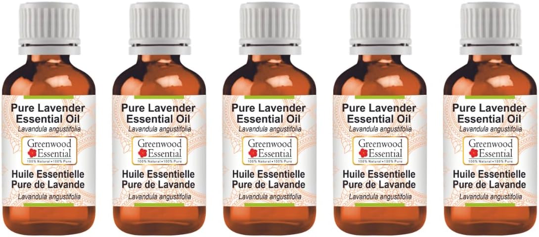 Greenwood Essential Pure Lavender Essential Oil (Lavandula angustifolia) Steam Distilled 50ml (1.69 oz)