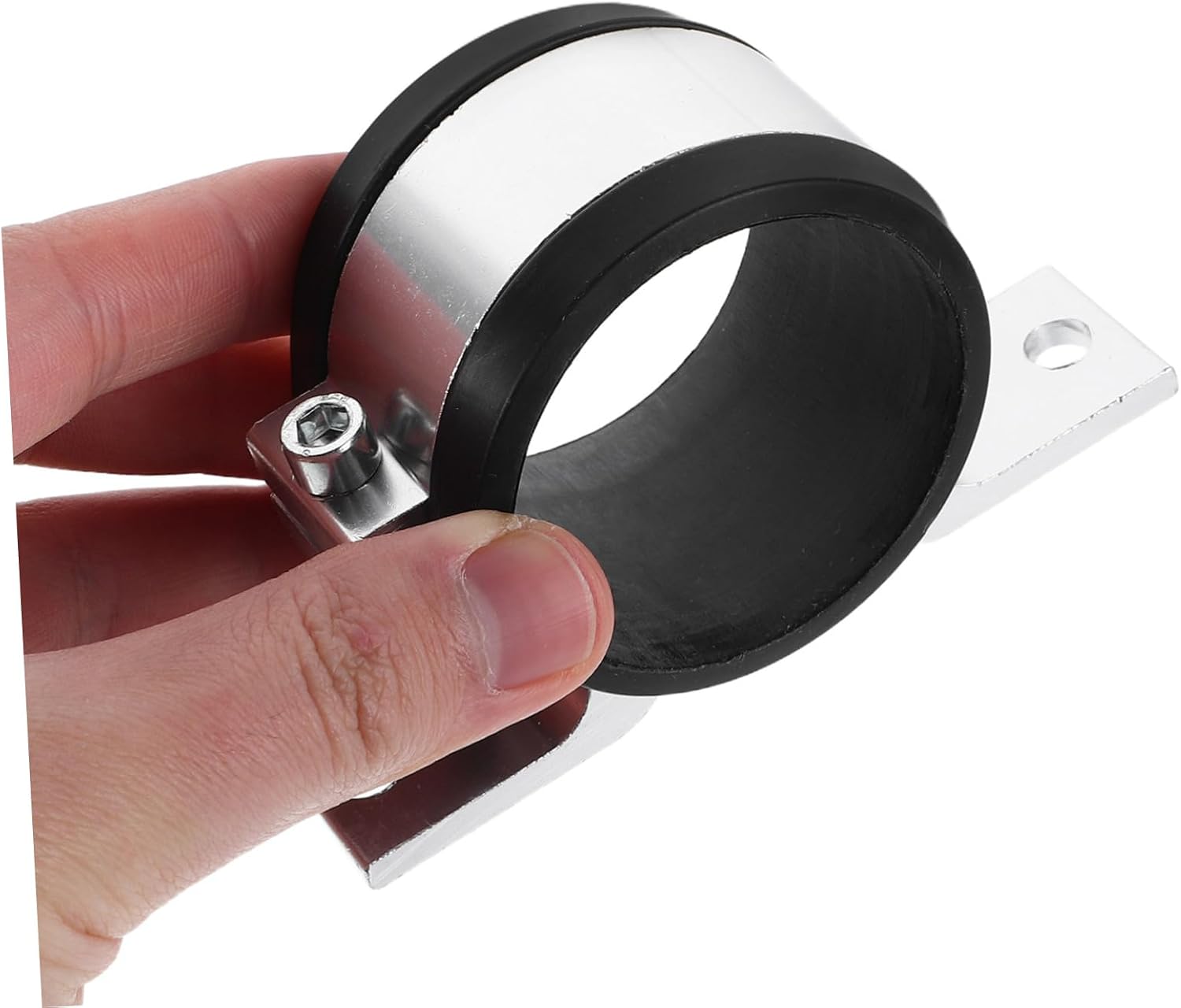 Pump Mounting Clamp 50mm Metal Bracket for Racing, Quick Install