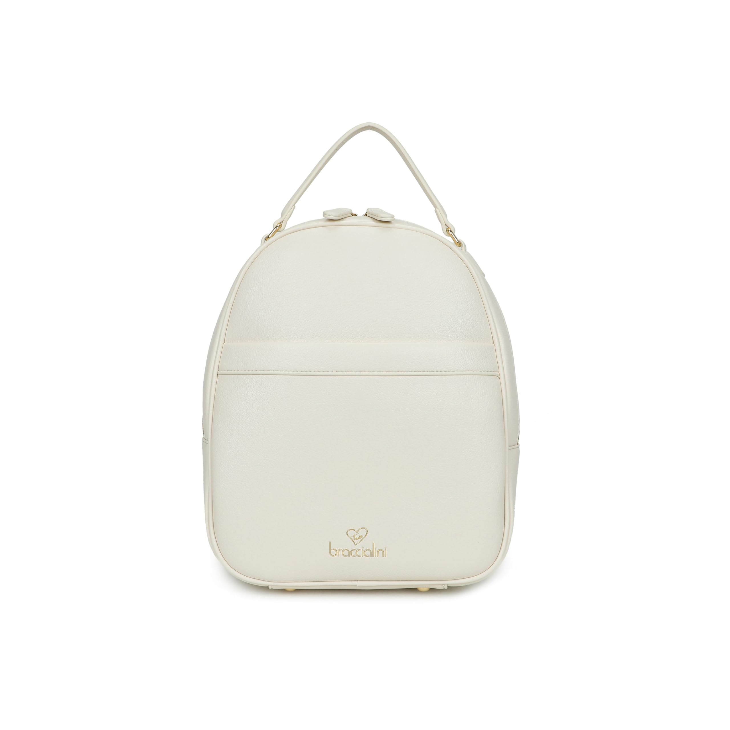 Braccialini Zaino Donna Similpelle Minimal con Tasca Frontale