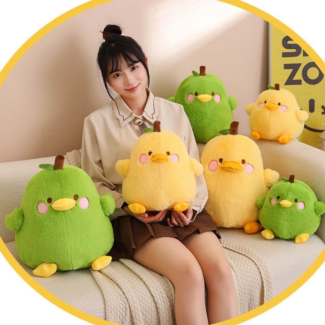 Amazon.co.jp: アヒル ぬいぐるみ 黄色 動物 梨 おもしろい 面白い