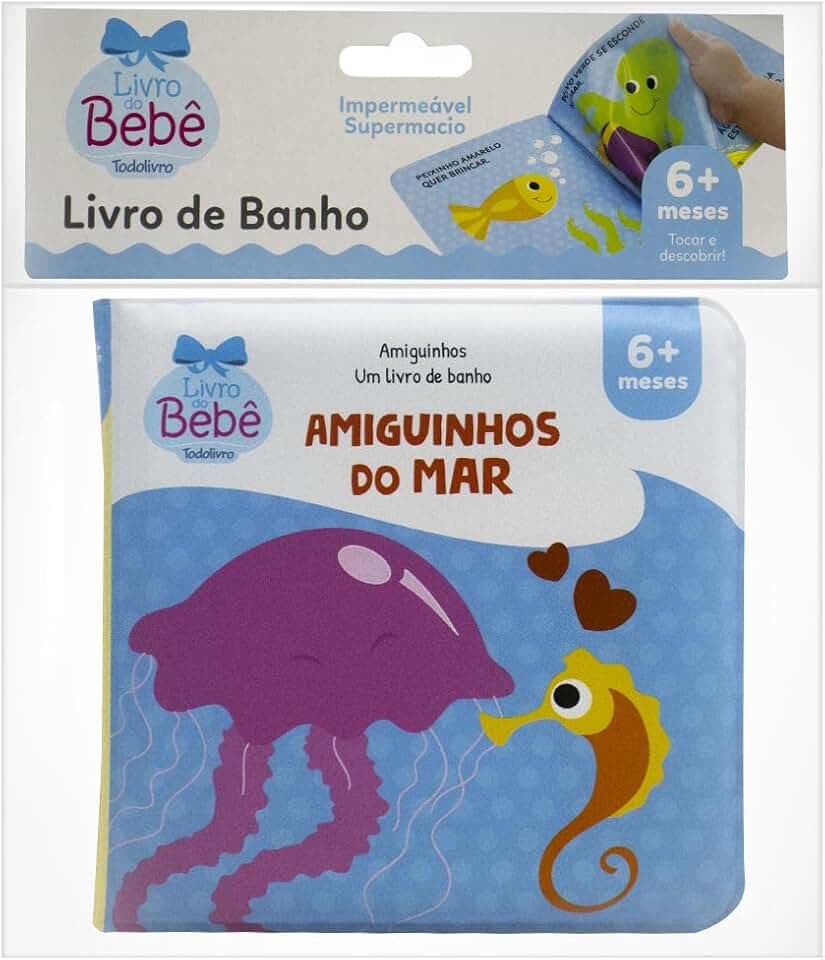 Amiguinhos - Um Livro de Banho: Amiguinhos do Mar