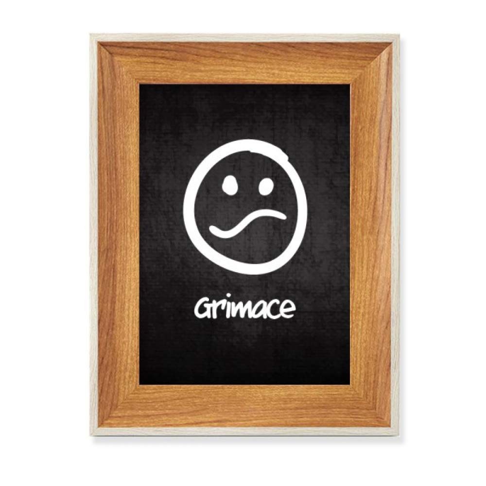 Cadre de photo grimane Mignon Discussion en bois, le cadeau idéal pour décoration de bureau
