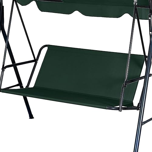 Miniatura 10 de Fundas de repuesto para asiento de columpio para patio al aire libre de 3 plazas, 600D Oxford impermeable de alta calidad, fundas para cojines de