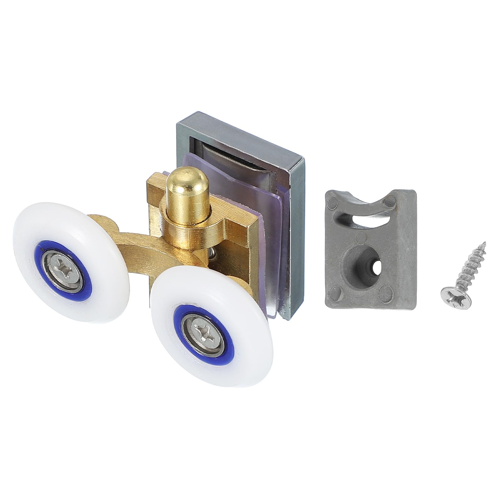 Galets de porte de douche 25 mm pour remplacer des roues usées sur verre 6 mm