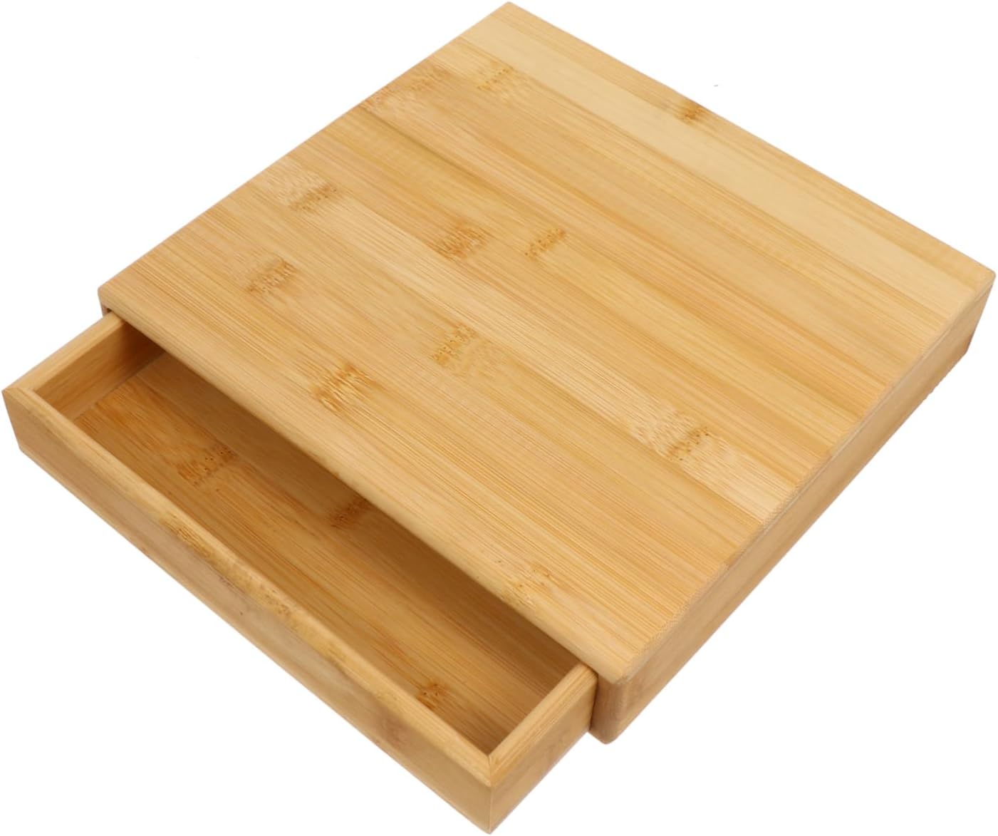 KICHOUSE 1pc Packaging Box Tea Cake Packaging Box Flatware Tray Wood Decor Desktop