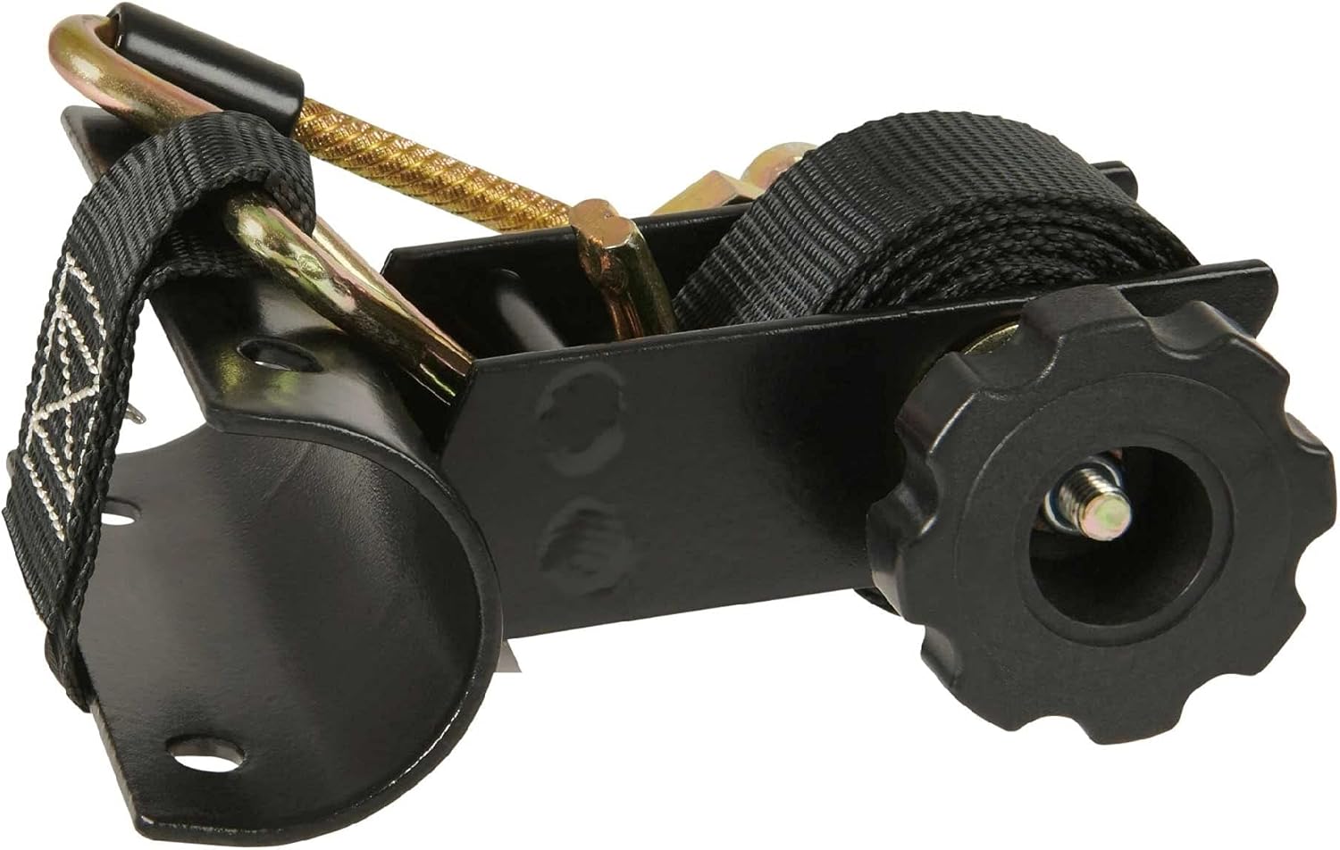 Limited Discount Mytee Products 1-1/2 x 7' Ladder Rack Ratchet Tie-Down Straps (Pair) Round Tube Mount