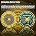 Mandala Sobriety Coin - Year AA Coin - Sobriety Recovery Sobriety Gifts for Women and Men - Sober Gifts Alcoholics Anonymous Medallion (5year)