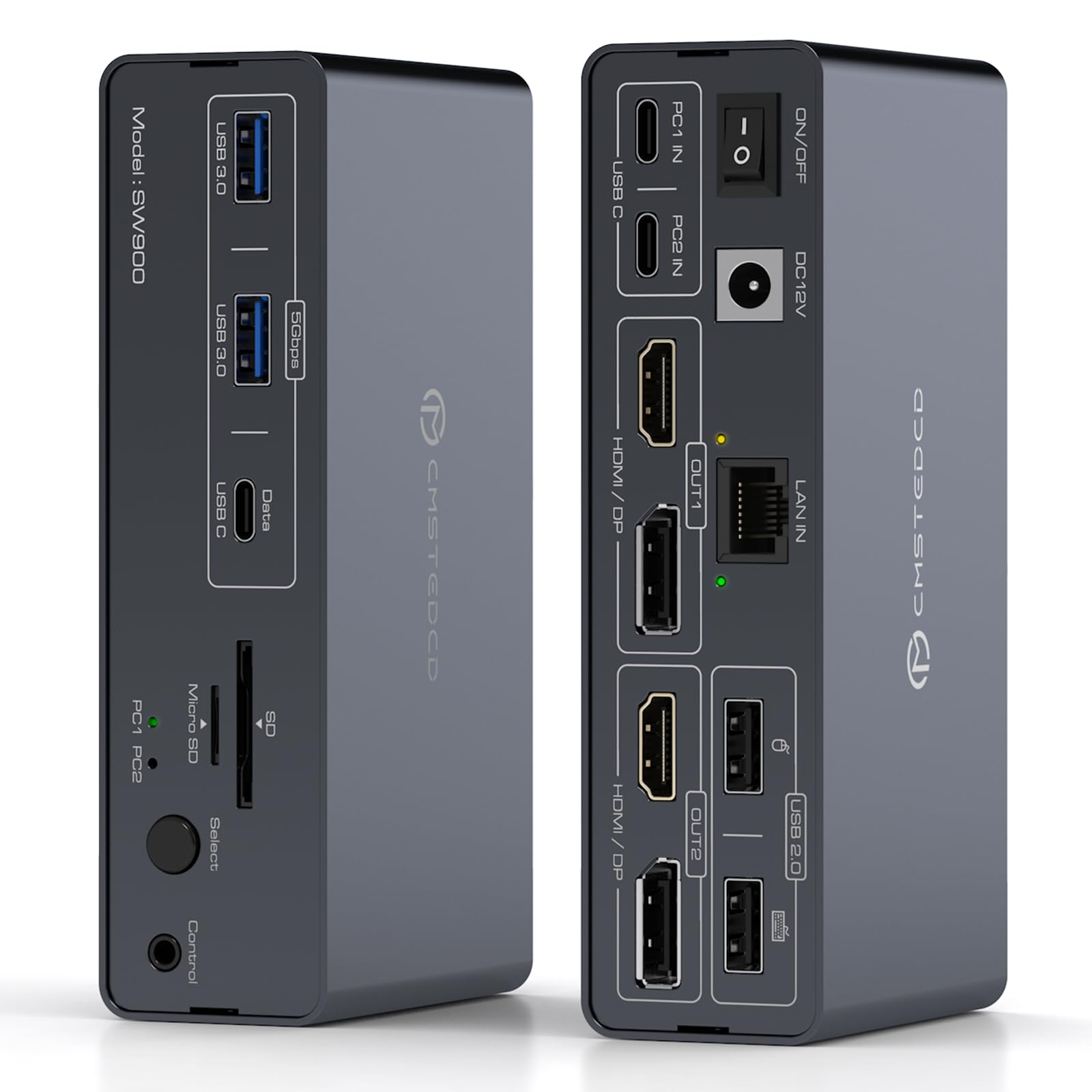 【KVM機能付】USB-Cドッキングステーション【PD/デュアルモニター対応】 Amazon.co.jp: USB C KVMスイッチドッキングステーション 2 Montors 2