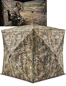 tidewe hunting blind setup