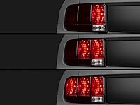 Vista 1 de Kit de arnés de luz trasera secuencial Raxiom con enchufe de ajuste y cable de reproducción automática. Compatible con Mustang 2005-2009