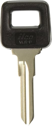 KABA ILCO VL8-P Ilco, llave principal de plástico en blanco para Volvo 240 Series DL y GL