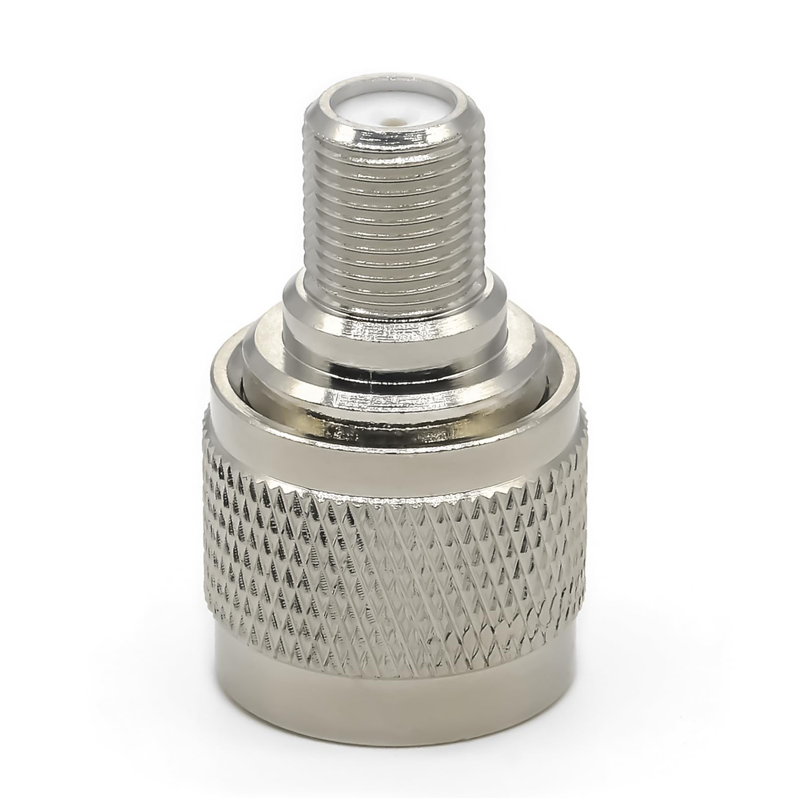 2 sztuki PL259 adapter antenowy F, wtyczka UHF SO239 na gniazdo typu F wtyczka koncentryczna, niskostratny adapter F-do UHF do anten telewizyjnych, urządzeń LAN i radiotelefonów WLAN