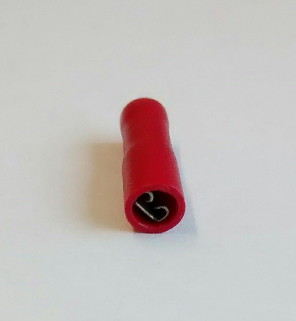 50 x 2.8MM RED INSULATED FM SPADE TERMINAL CONNECTOR CRIMP RADIO SPEAKER TI2805