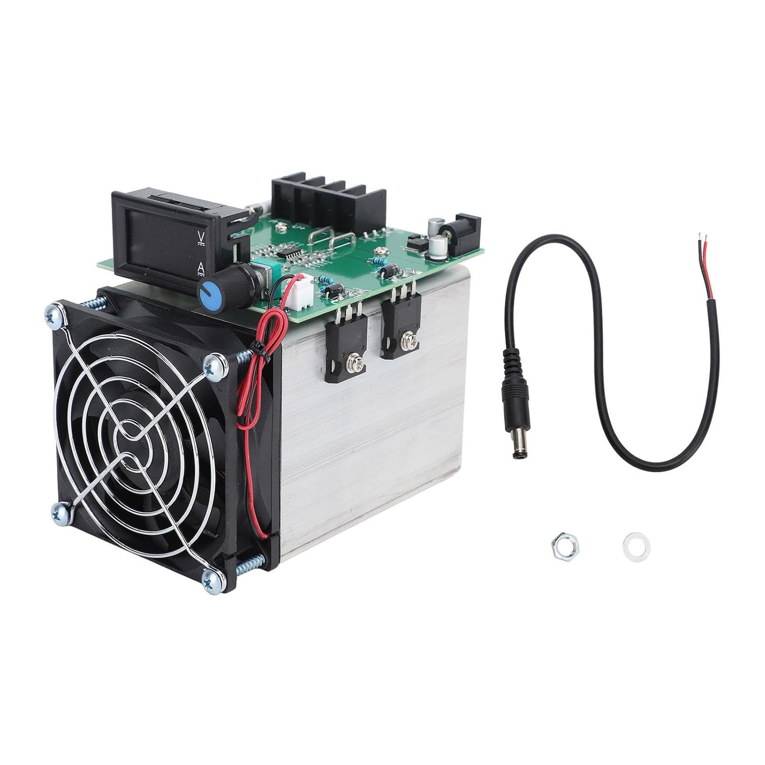 Electronic Load Tester DC 12V 250W 0‑20A Battery Capacity Tester Module with Digital Display