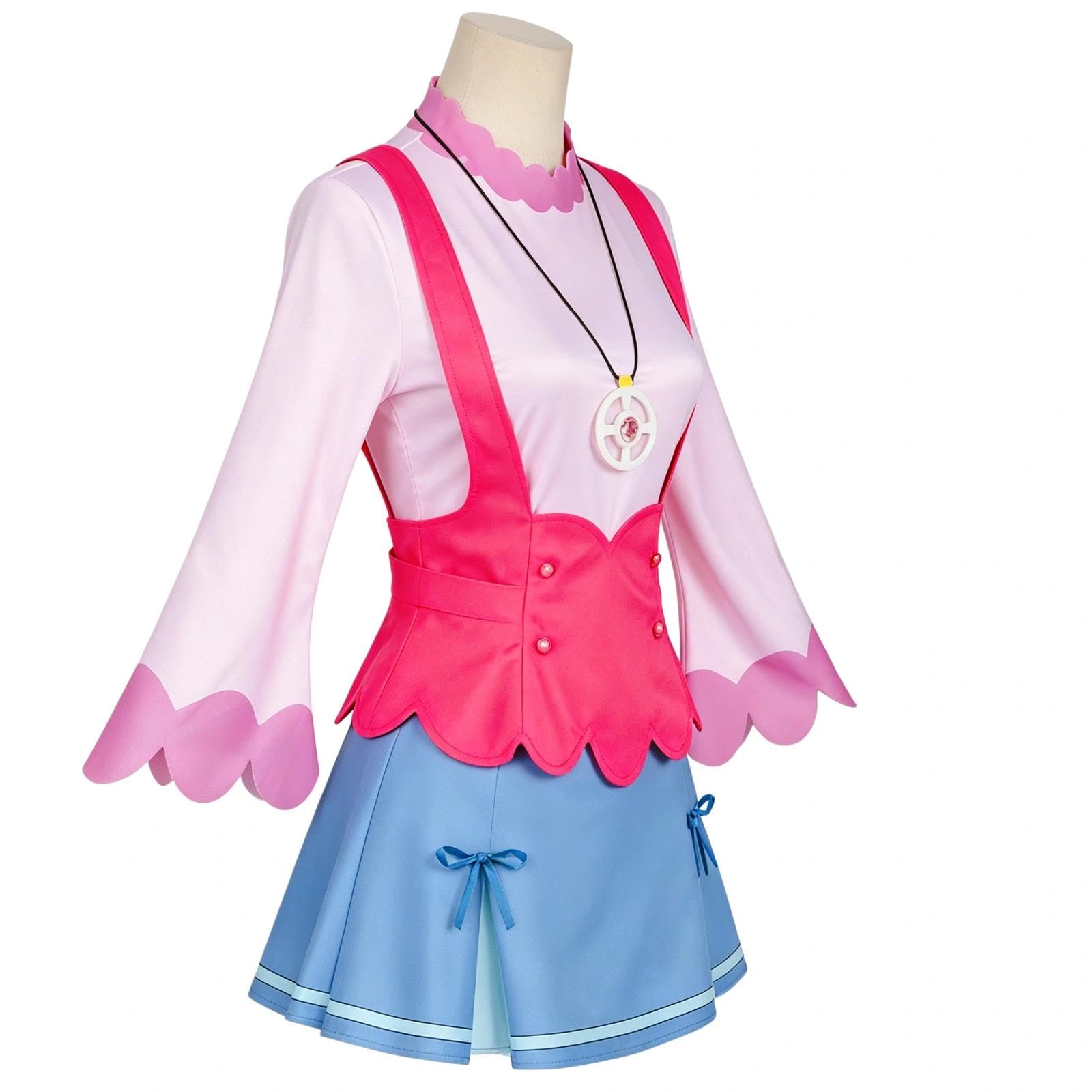 Halloween Kostüm für Erwachsene, Karneval Rollenspiel Cosplay Komplettset – Akechi Anna Stil