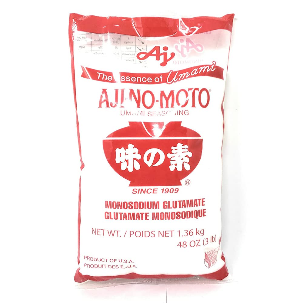 Aji No Moto MSG in Plastic Bag Umami Seasoning 1.3kg /3LB (3lb, 2pack)