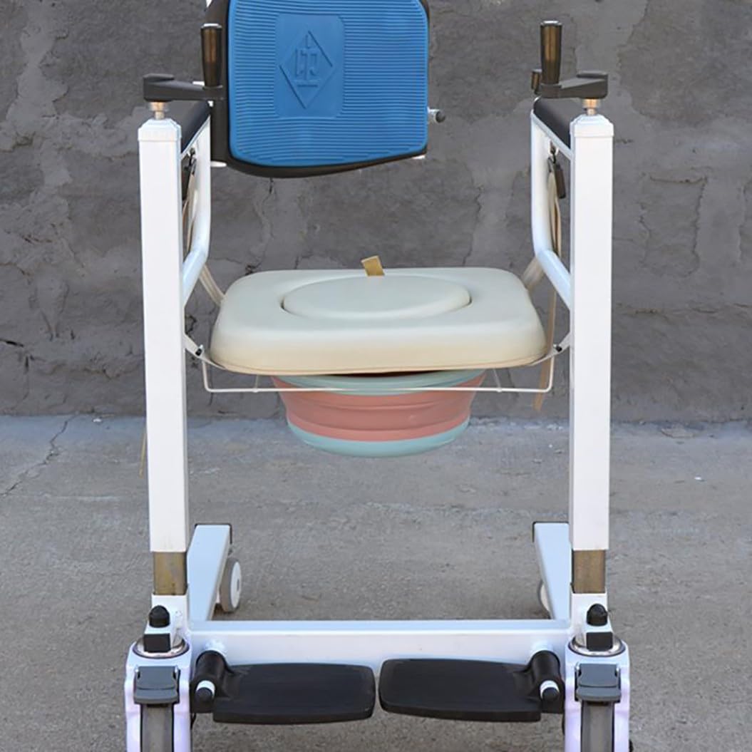 gruas para personas mayore,Elevador de pacientes con elevación manual,Silla de ruedas portátil de transferencia de pacientes para el hogar,Silla de transferencia de pacientes A