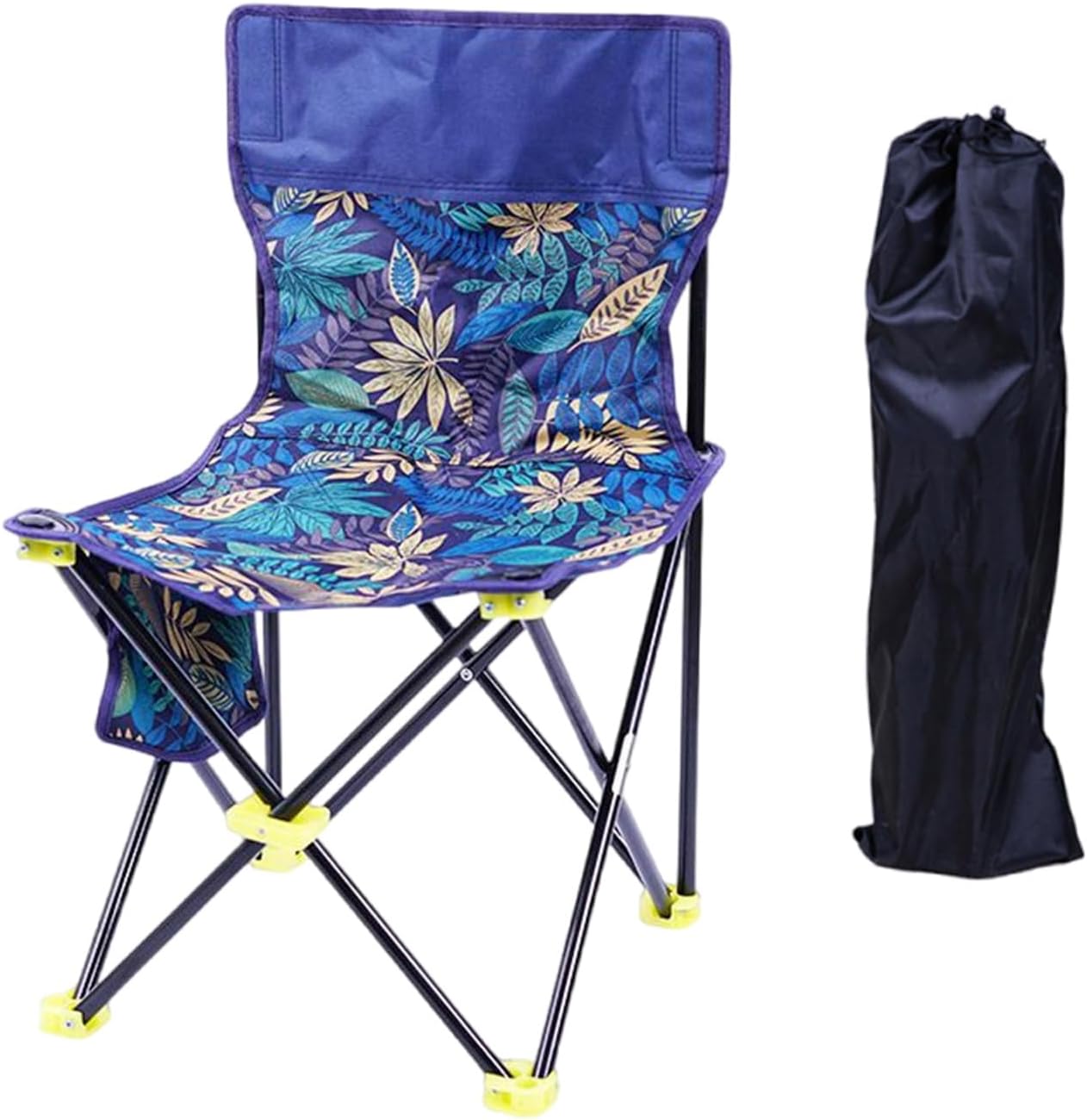 Portable Folding Camping Chair Outdoor Folding Fishing Chair Comfortable Seats for Outdoor Activity and Picnics Light Weight Camping Stool