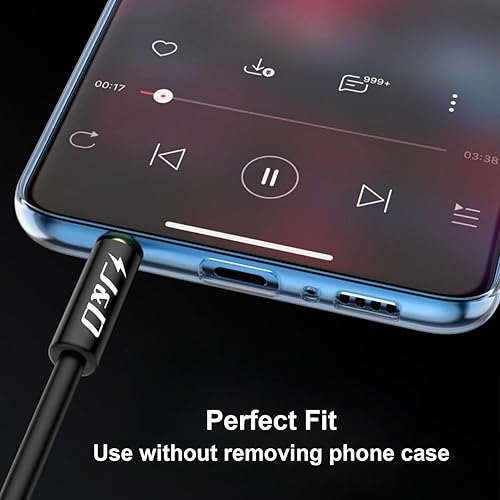 Miniatura 6 de J&D Cable de audio RCA, macho de 0.138 in a 2 RCA Phono Macho, adaptador de audio estéreo macho Cable auxiliar de cobre chapado en oro resistente,